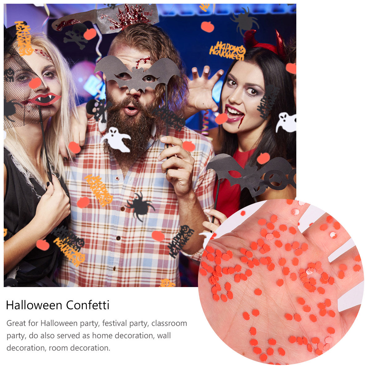 Papercraft Supply Confetti - 78g de confettis en papier assortis