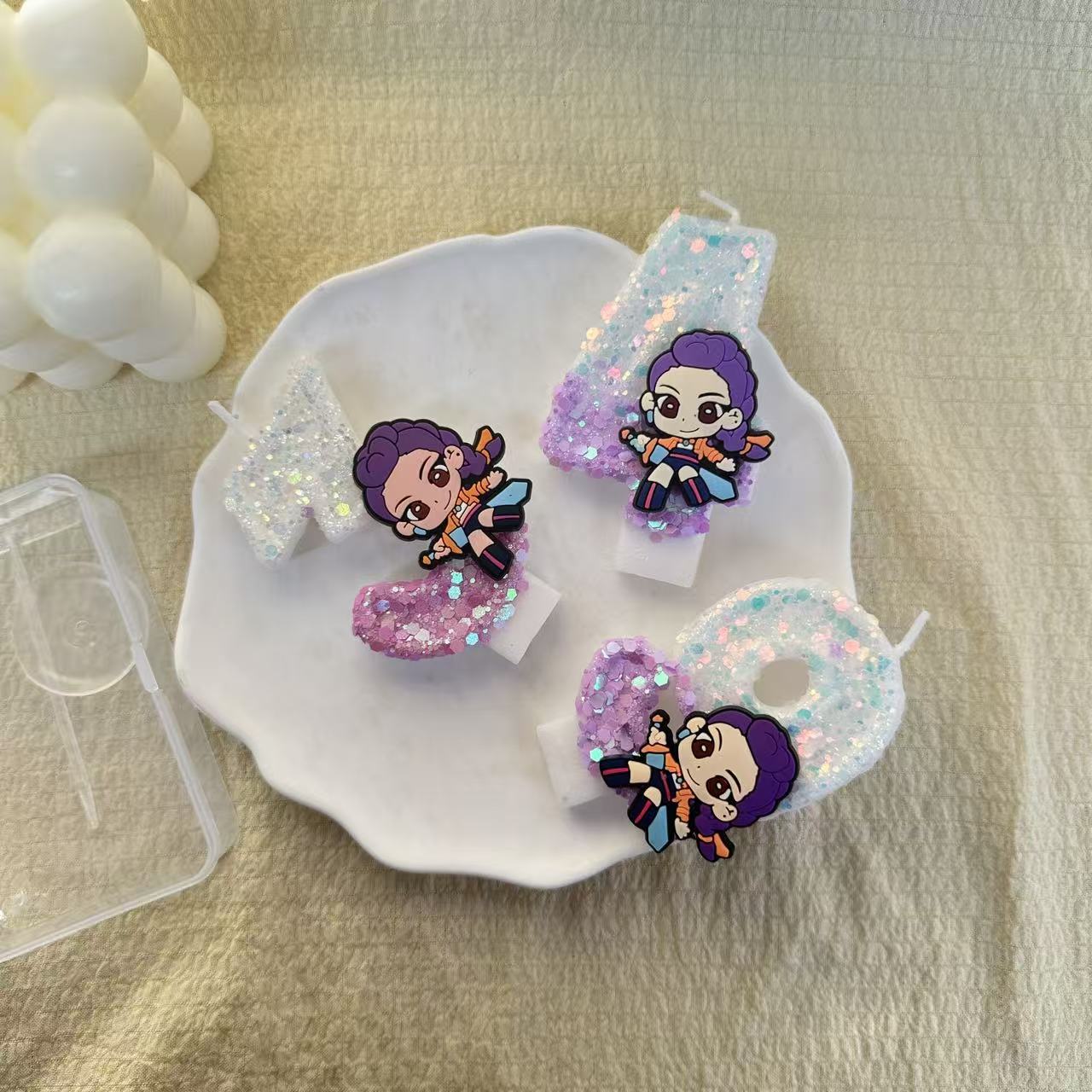 Event Supplies - Bougie d'anniversaire numérotée Witch Hunter Group,