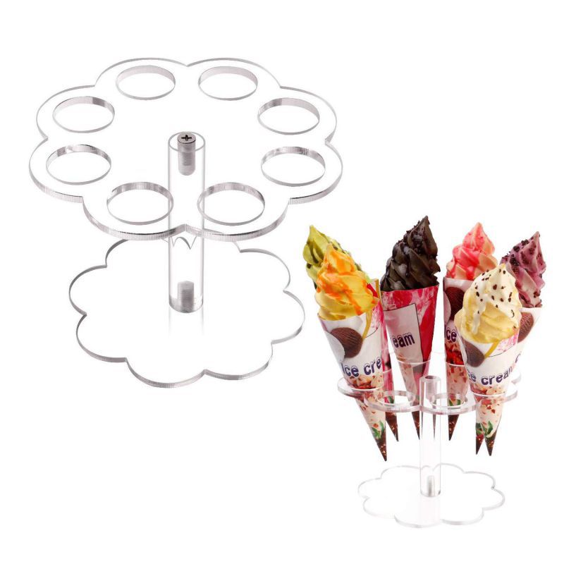 Cotton Candy Cone - Support de cône de crème glacée,