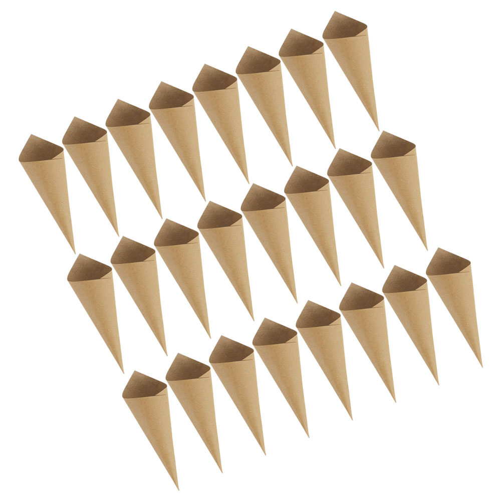 Papercraft Supply Confetti - 90 cônes en papier pliables pour