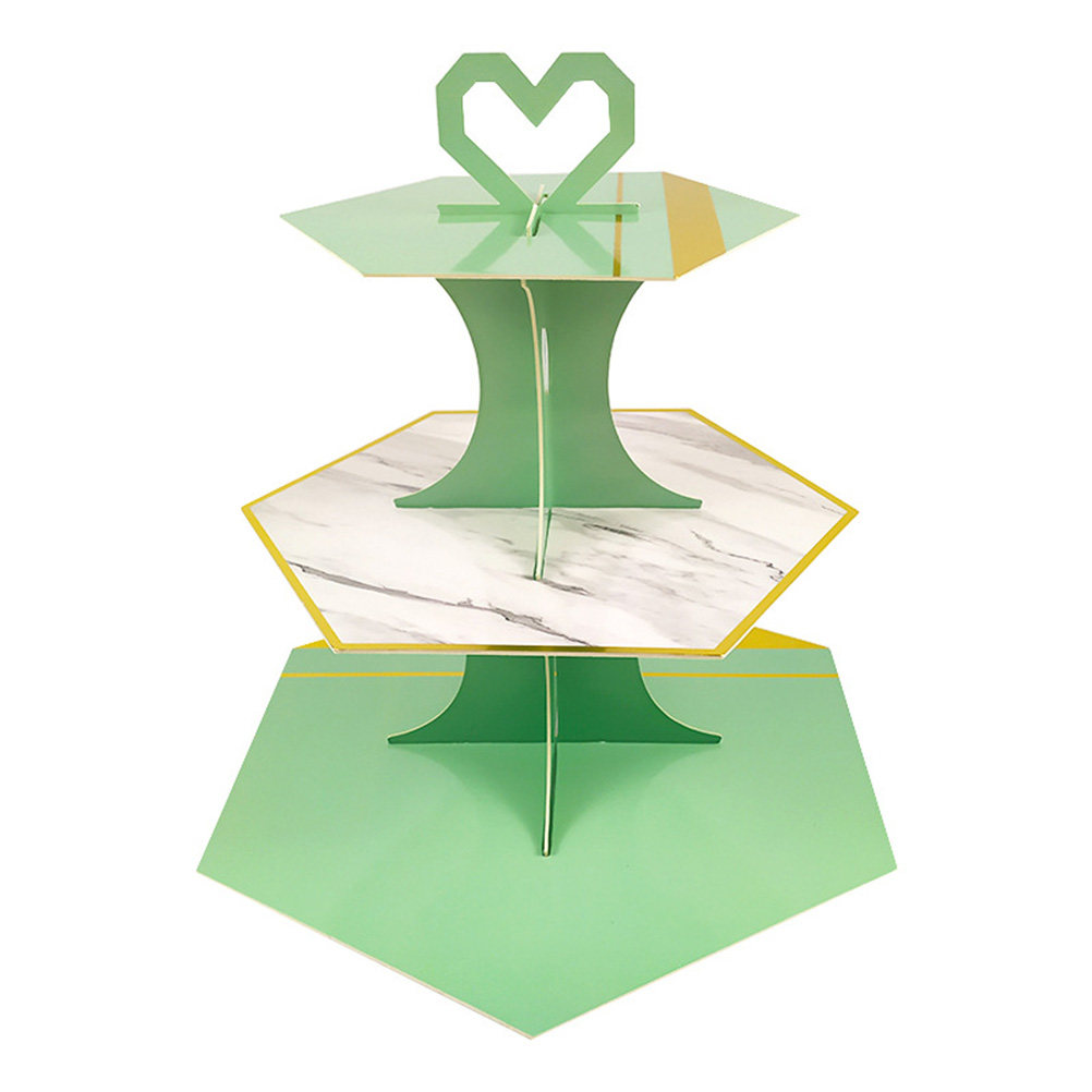 Cupcake Stand Tier - Lot de 2 supports à gâteaux