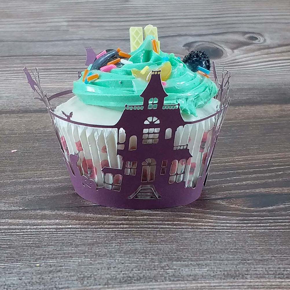 Plastic Cup 50Pcs - 50 emballages décoratifs pour gâteaux de