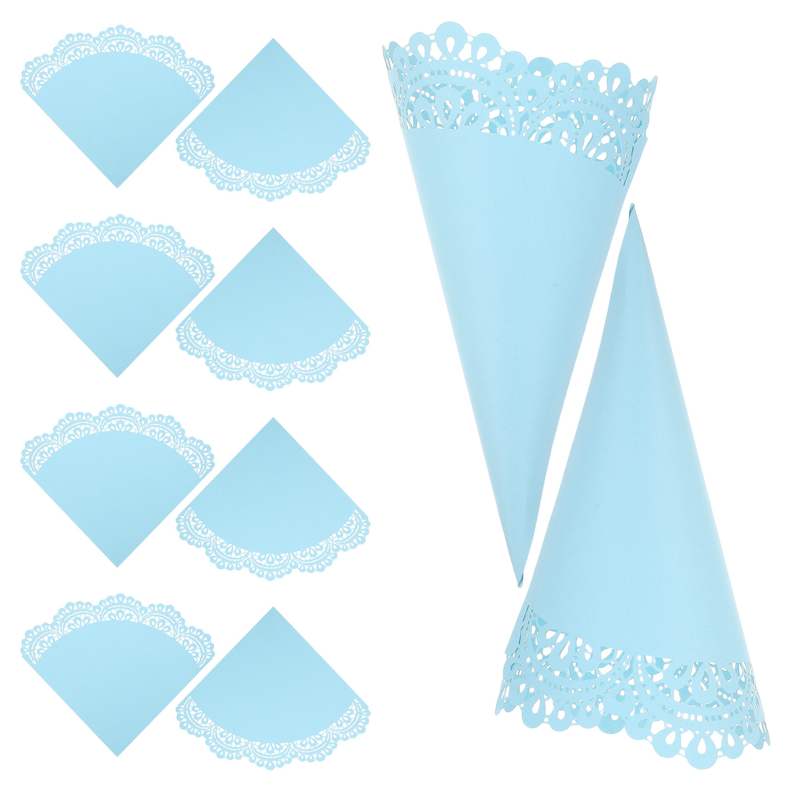 Papercraft Supply Confetti - 50pcs Supports pour cônes de confettis