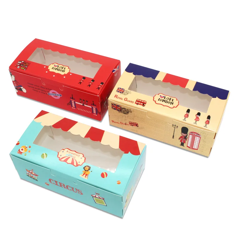 Party Event Supplier - Boîte en papier kraft pour gâteaux
