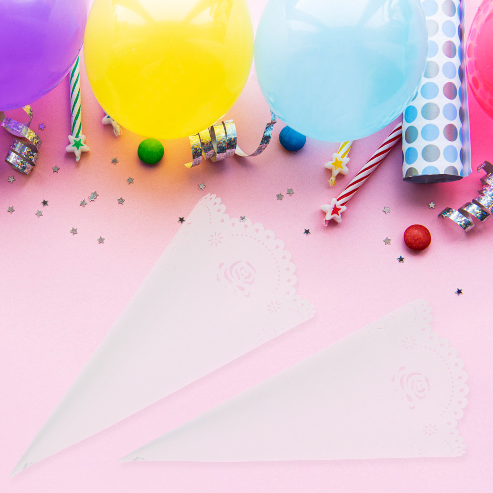 Papercraft Supply Confetti - 20 pièces de supports creux pour