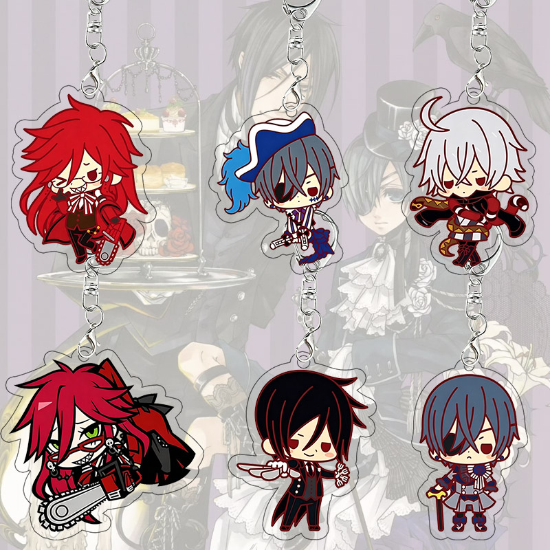 Event Supplies - Porte-clés en acrylique Black Butler, Grell