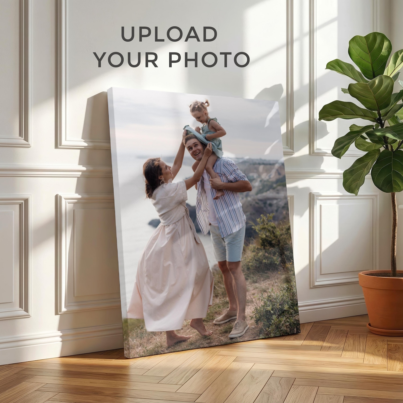 Eve Party - Toile photo personnalisée, Art mural familial