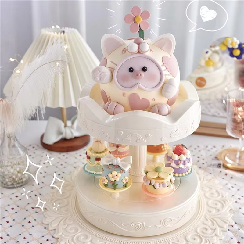 Cupcake Stand Tier - Présentoir à Gâteaux Rotatif existent à