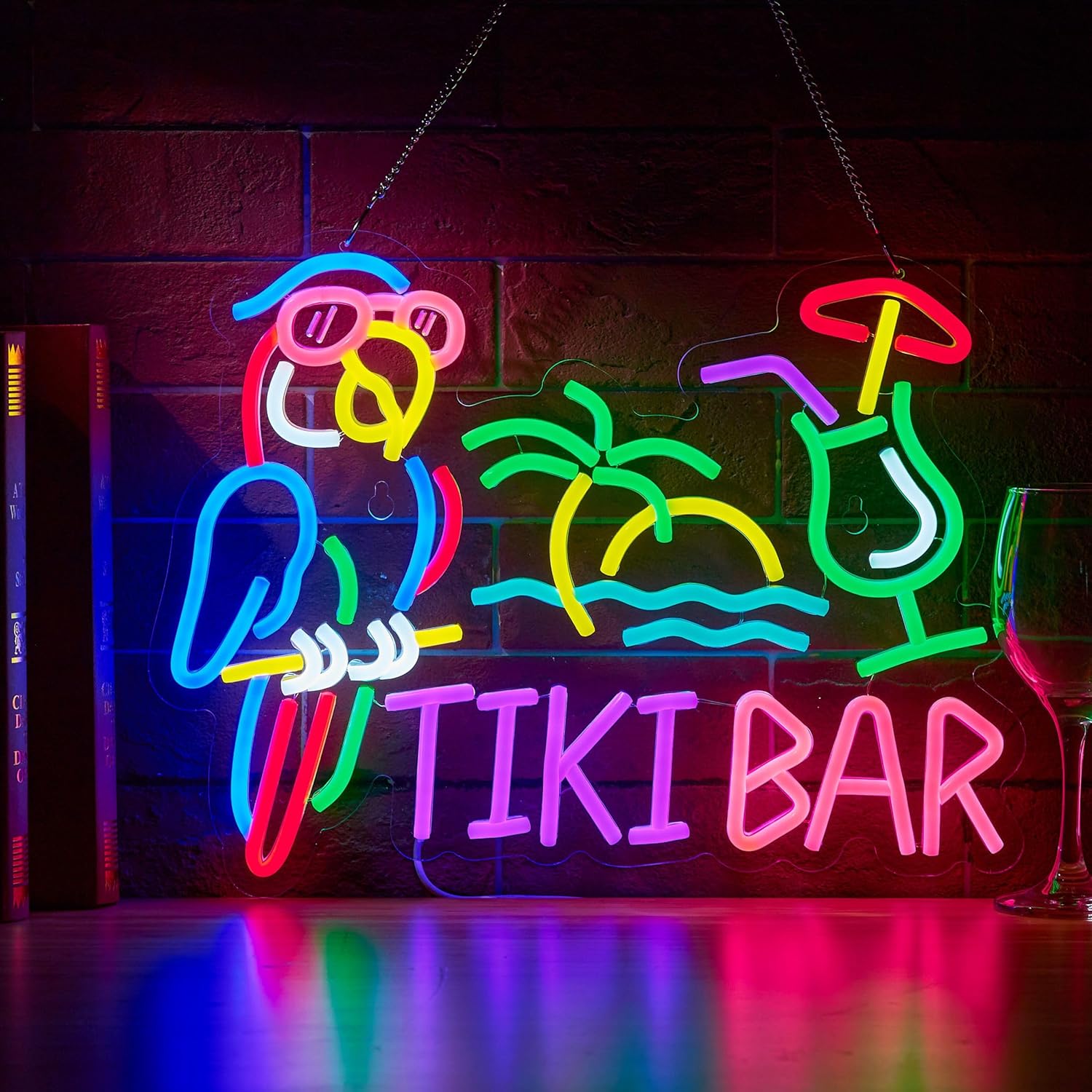 Neon Sign Party - Enseigne néon LED USB Tiki Bar