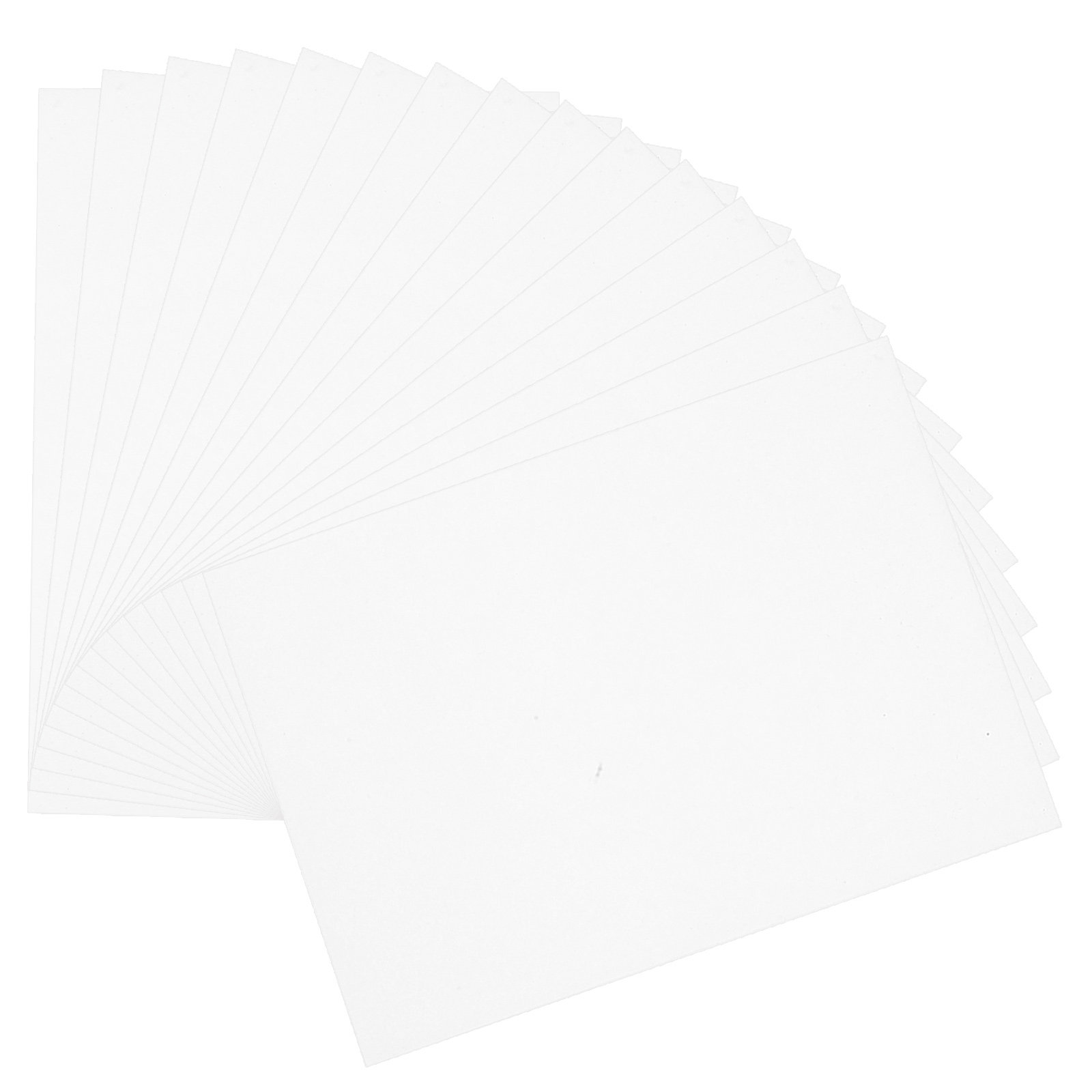 Papercraft Supply Invitation - 50 feuilles de papier cartonné blanc