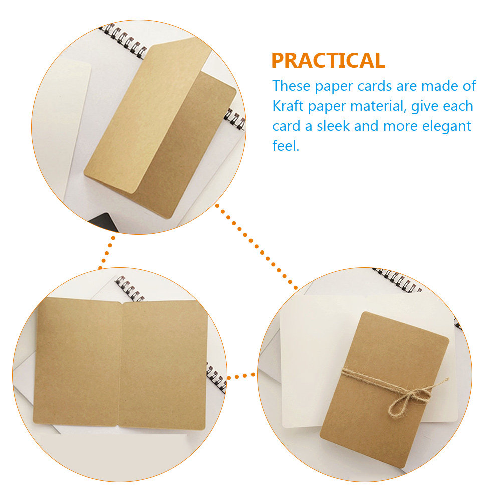 Cartes vierges rustiques en pa - Papercraft Supply Invitation avis et prix