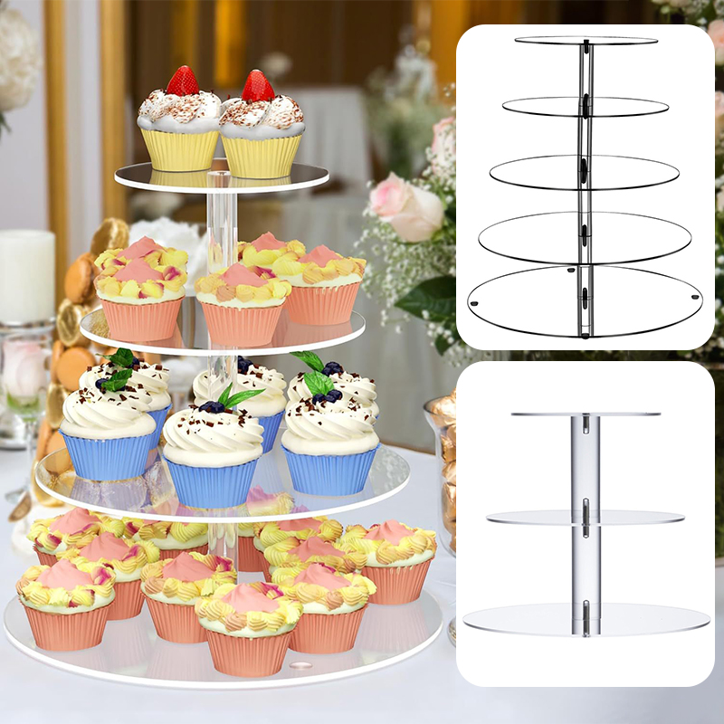 Support à cupcakes rond en acr - Cupcake Stand Tier avis et prix