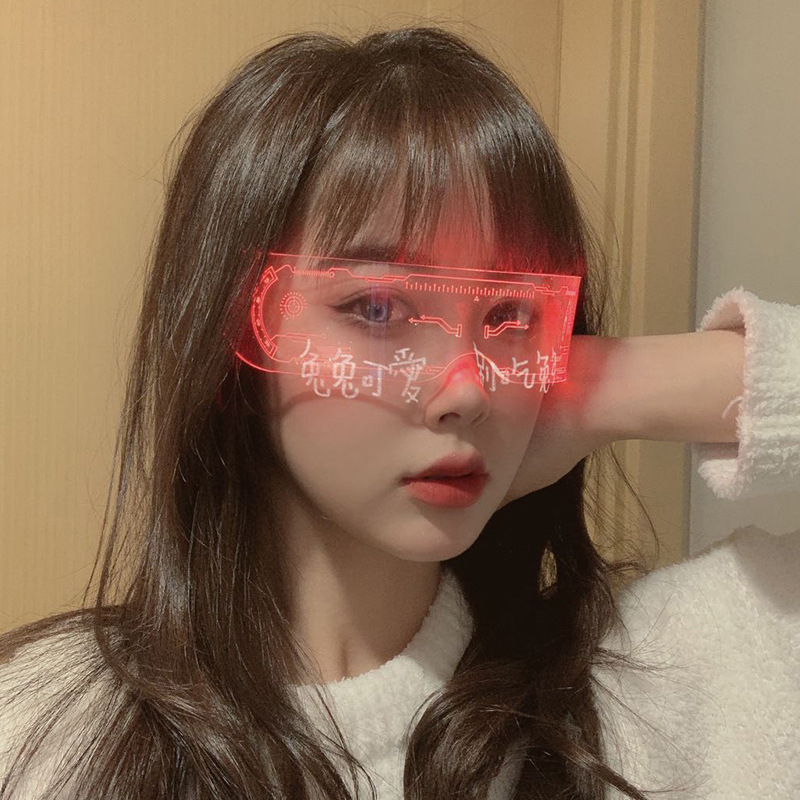 Lunettes de soleil LED lumineu - Neon Sign Party avis et prix