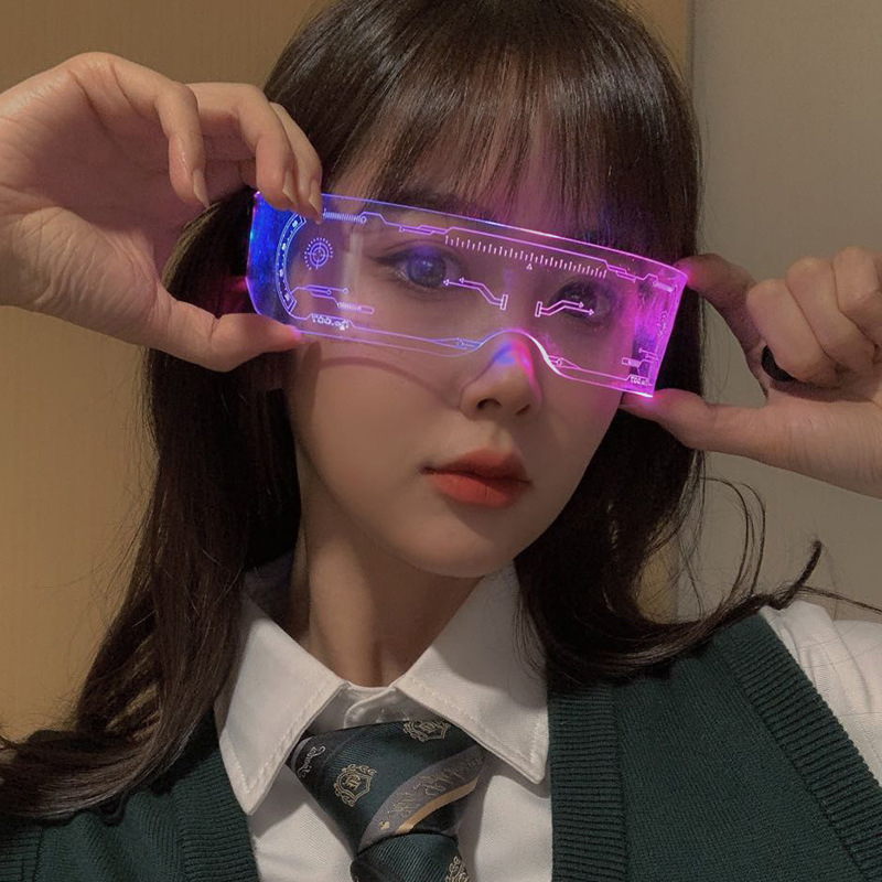 Lunettes de soleil LED lumineu - Neon Sign Party avis et prix