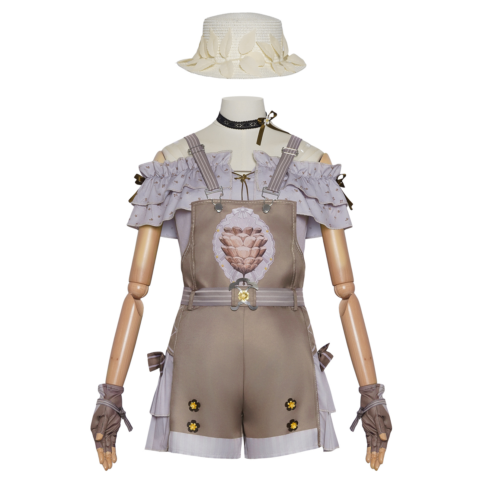 Costume de cosplay Pinecone Ad - Party Hat Cone avis et prix