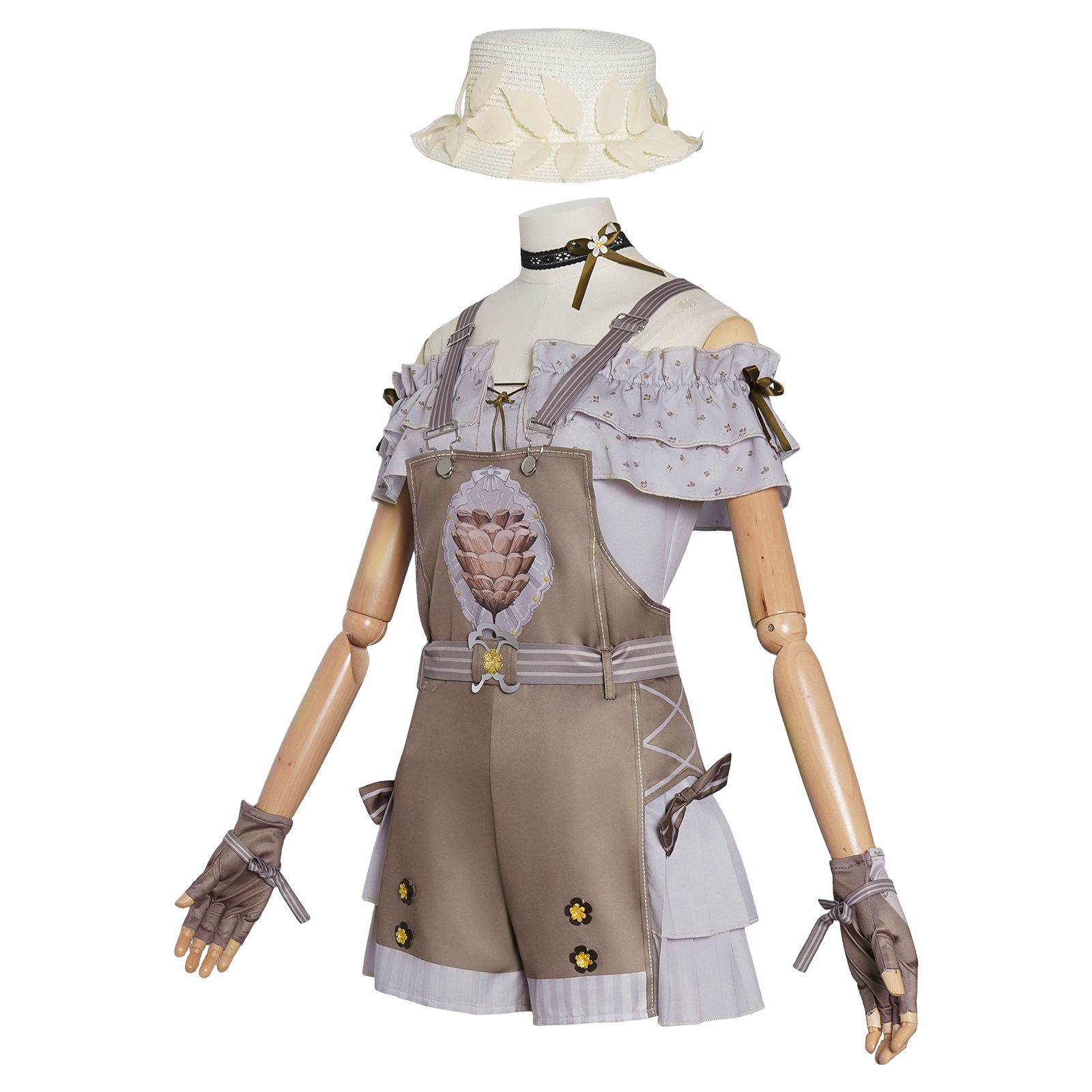 Costume de cosplay Pinecone Ad - Party Hat Cone avis et prix