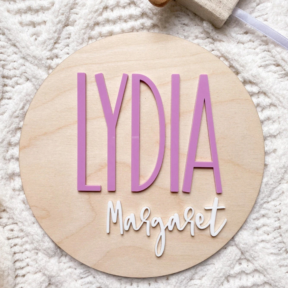 Plaque d'annonce de naissance  - Eve Party avis et prix