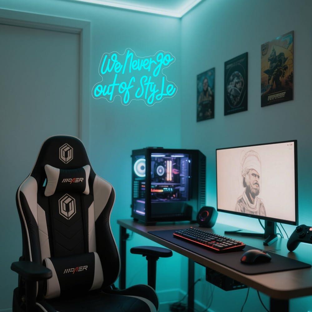 Panneau néon « We Never Go Out - Neon Sign Party avis et prix