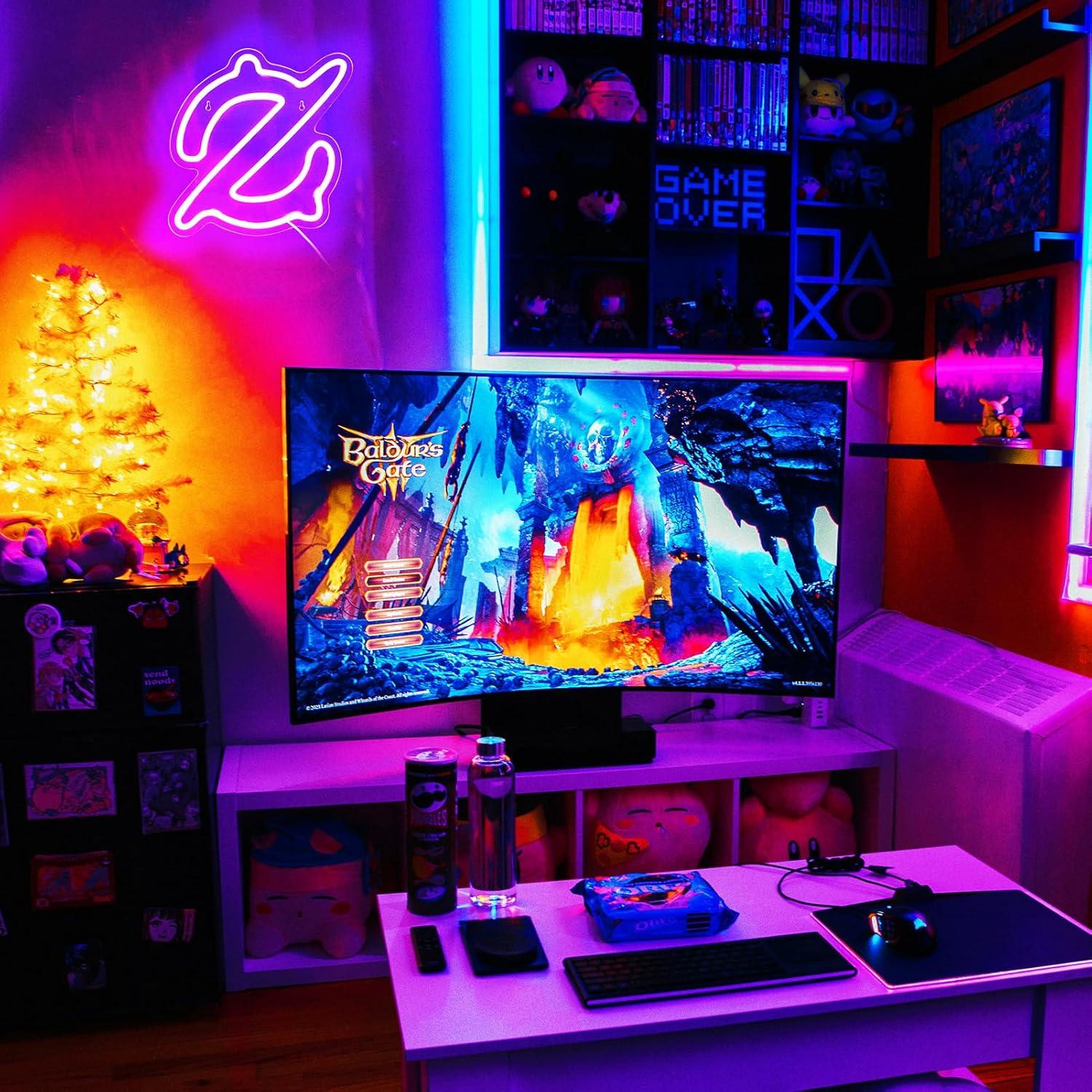 Enseigne néon Gaming Scholar,  - Neon Sign Party avis et prix