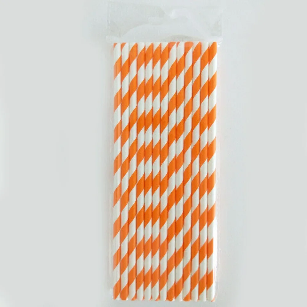 100 pailles en papier emballée - Paper Straw Color avis et prix