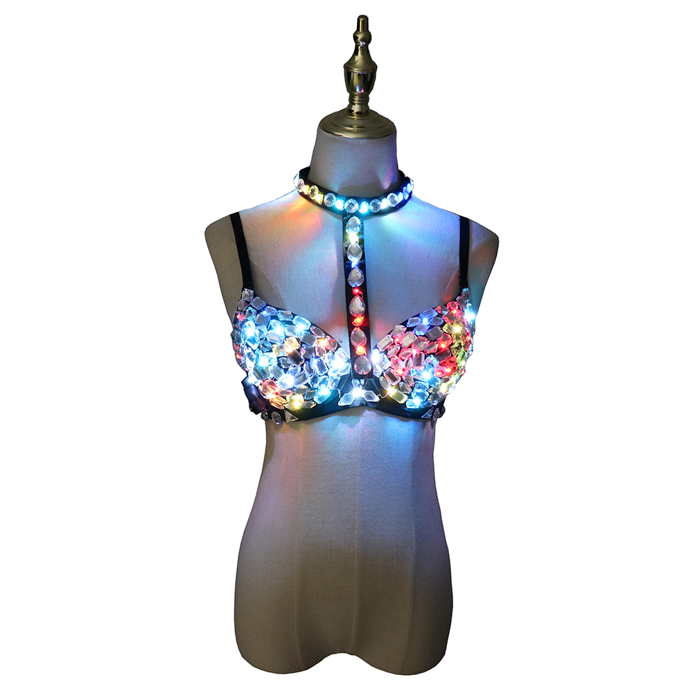 Soutien-gorge Ds Sexy à LED po - Event Party Dj avis et prix