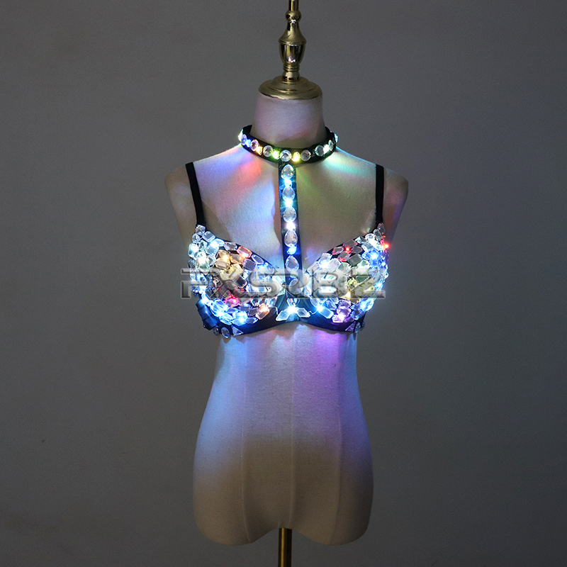 Soutien-gorge Ds Sexy à LED po - Event Party Dj avis et prix