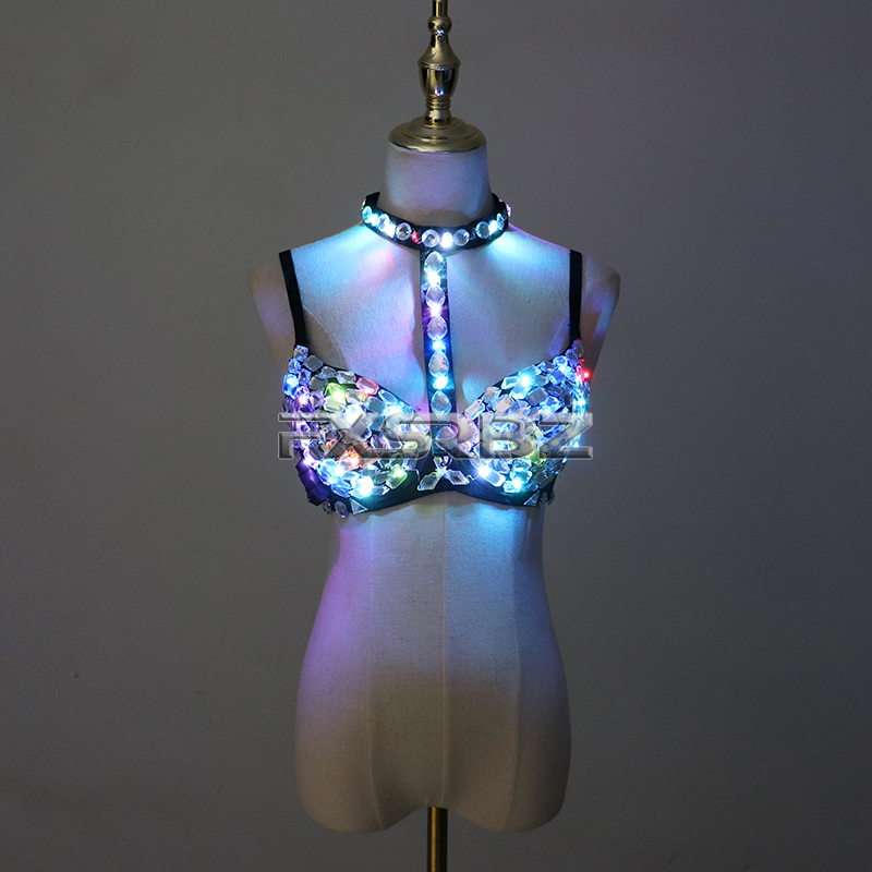 Soutien-gorge Ds Sexy à LED po - Event Party Dj avis et prix