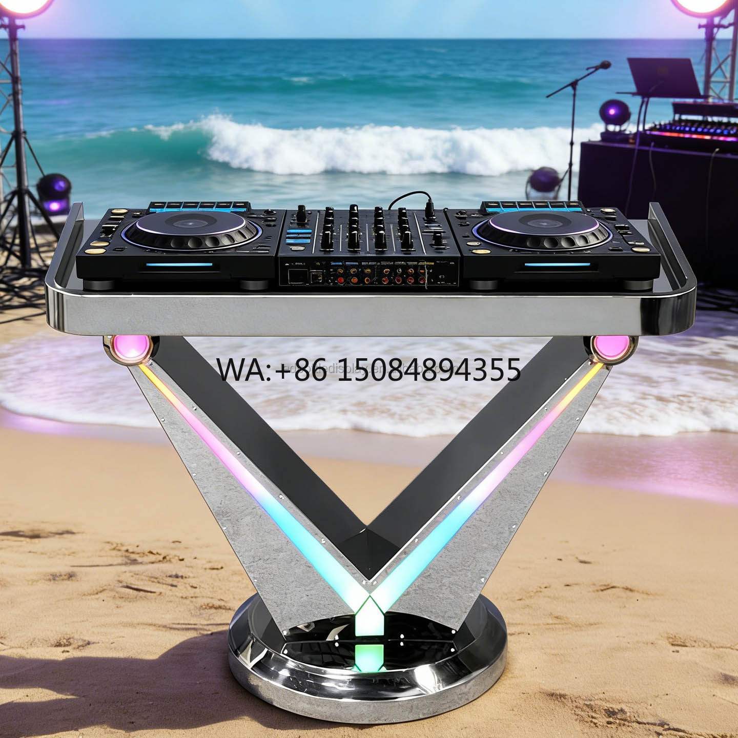 Table de DJ mobile LiqVis, sty - Event Party Dj avis et prix