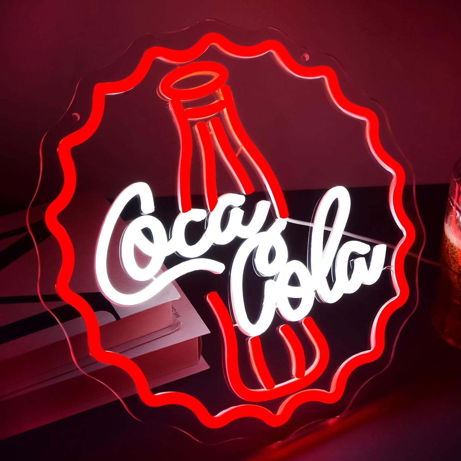 Lumière murale néon Cola, écla - Neon Sign Party avis et prix