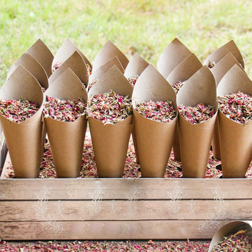 90 cônes en papier pliables po - Papercraft Supply Confetti avis et prix