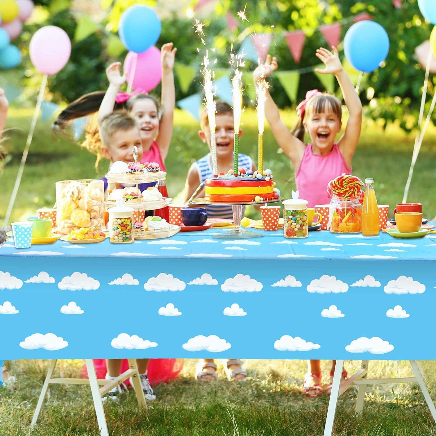 Nappe de table à thème d'anniv - Table Cloth Disposable avis et prix