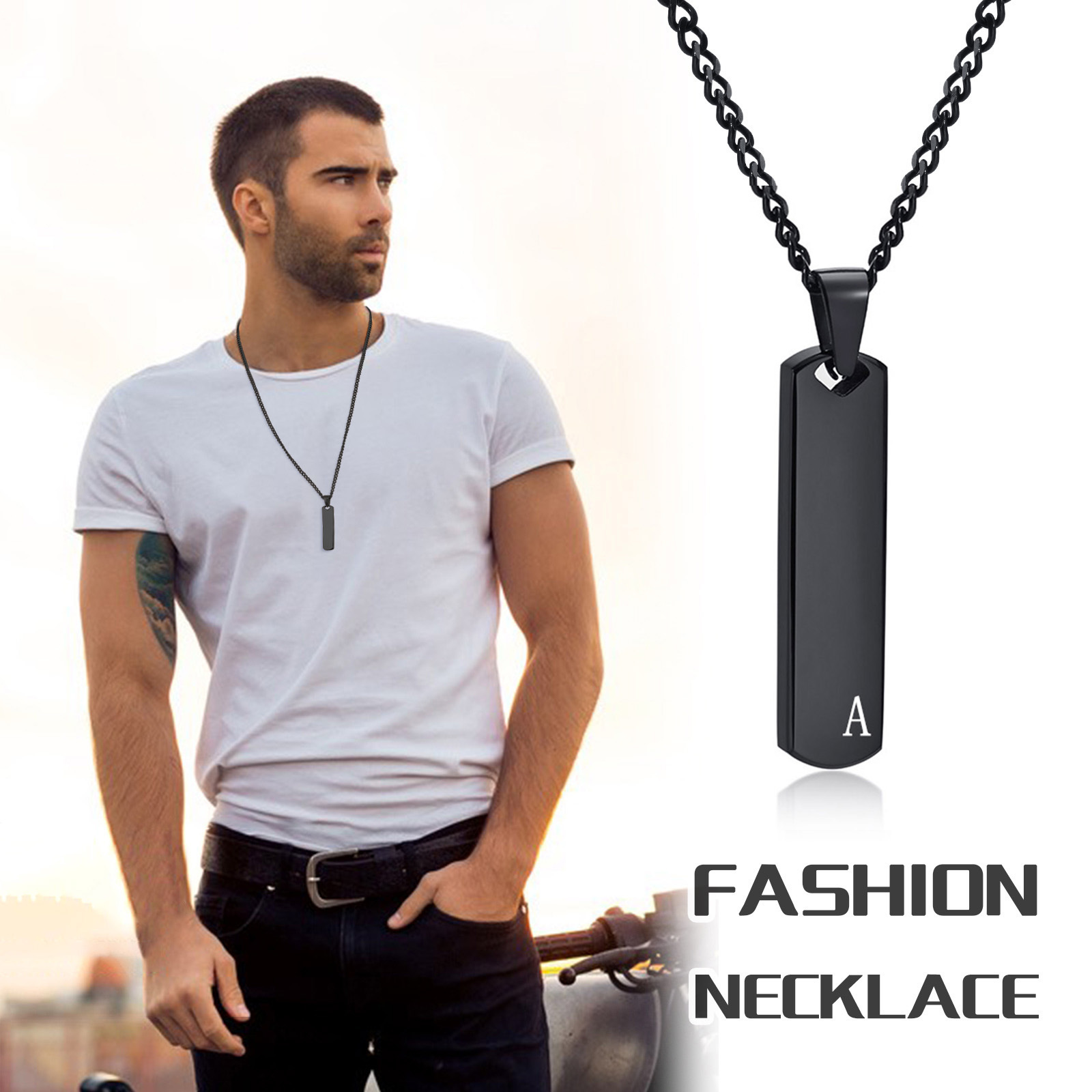 Vnox – collier à barre initial - Event Z avis et prix