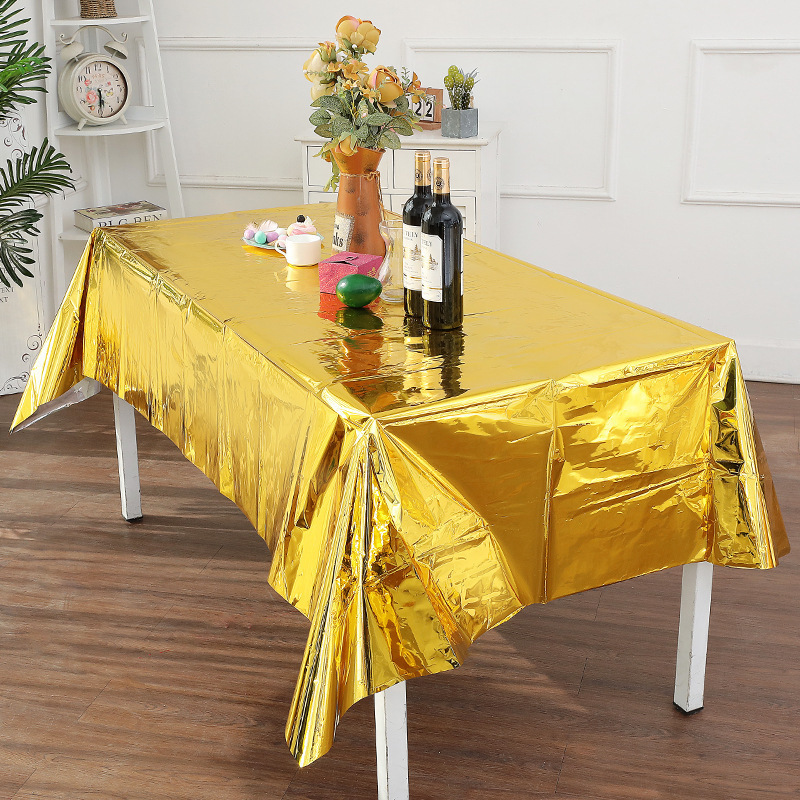 Nappe jetable en or Rose et ar - Table Cloth Disposable avis et prix
