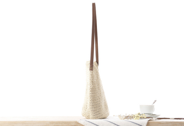 Sac d'été décontracté en paill - Paper Straw Color avis et prix