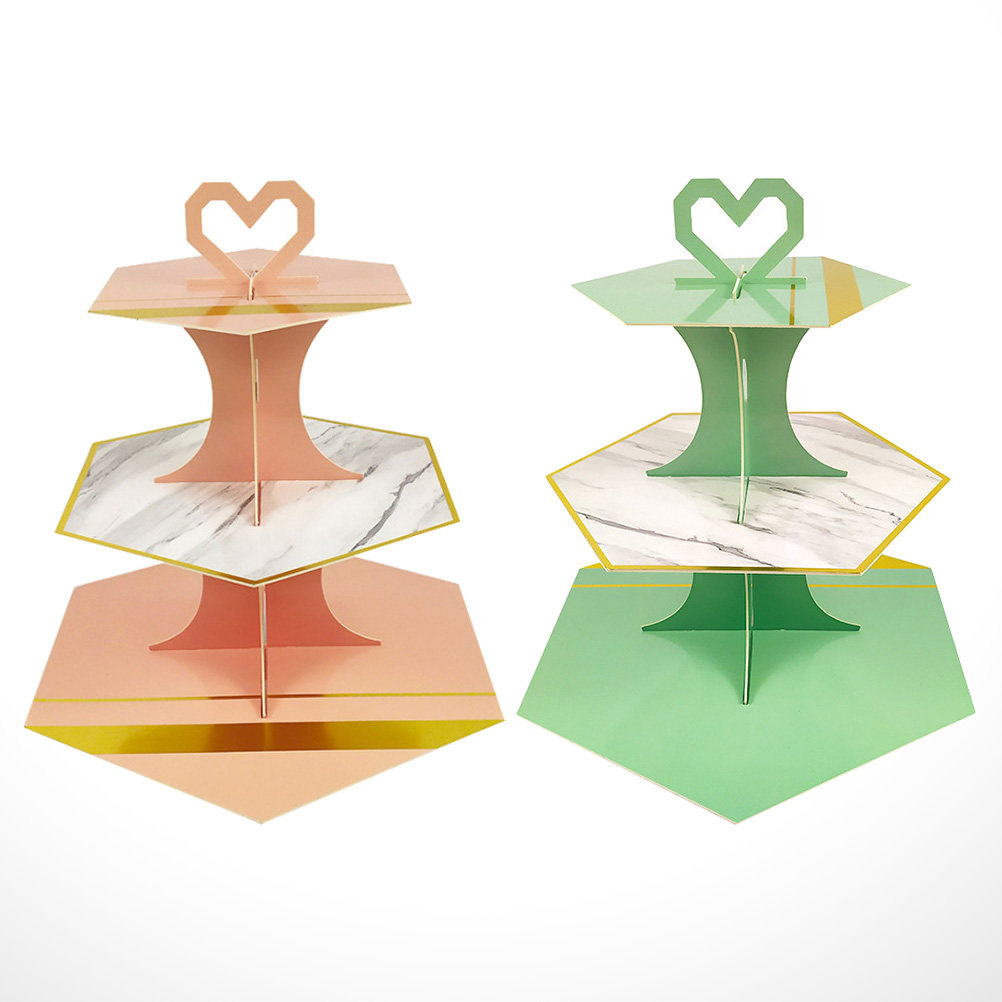 Lot de 2 supports à gâteaux en - Cupcake Stand Tier avis et prix