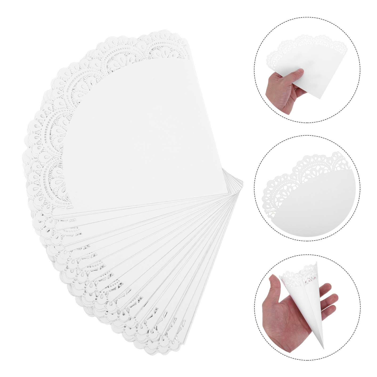 50pcs Supports pour cônes de c - Papercraft Supply Confetti avis et prix