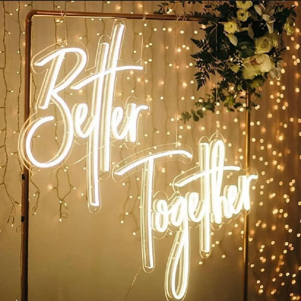 Enseigne néon « Better Togethe - Neon Sign Party avis et prix