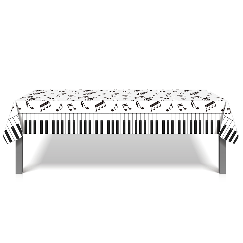 Nappe jetable à motif de notes - Table Cloth Disposable avis et prix