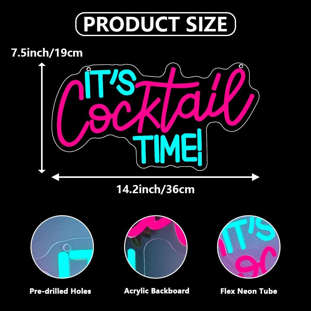 Enseigne néon LED USB pour coc - Neon Sign Party avis et prix