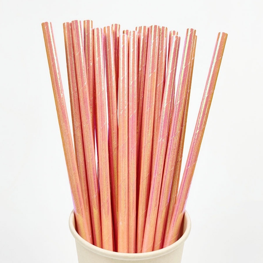 Pailles en Papier Bronzant Nac - Paper Straw Color avis et prix