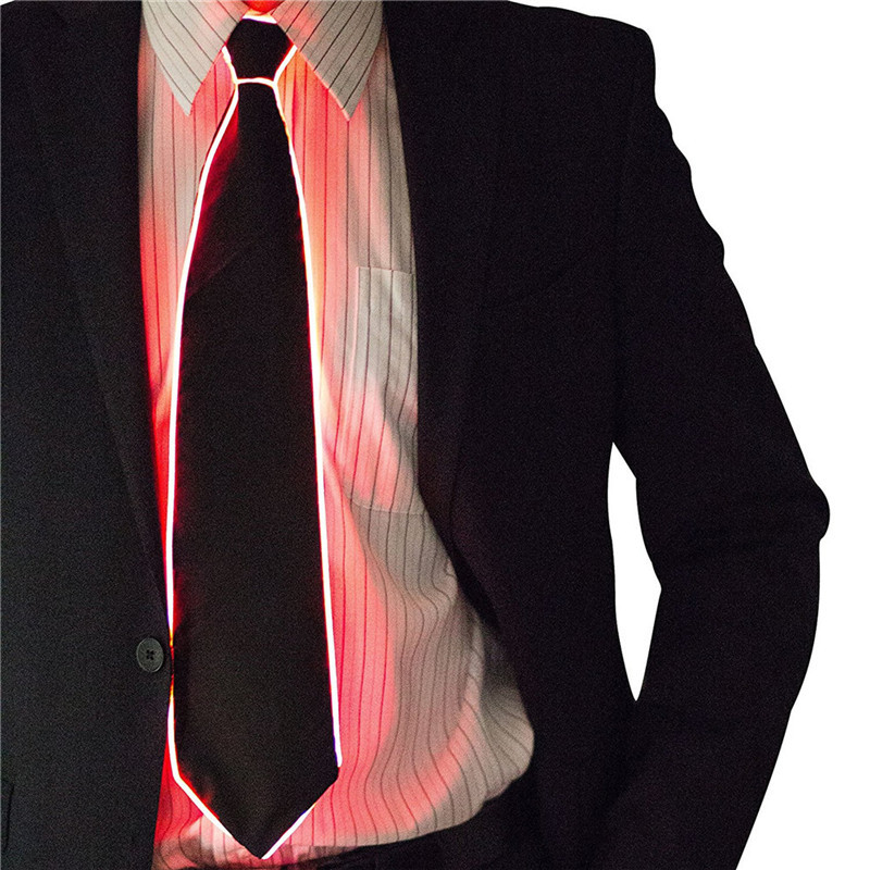 Hommes cravate lumineuse EL fi - Event Party Dj avis et prix