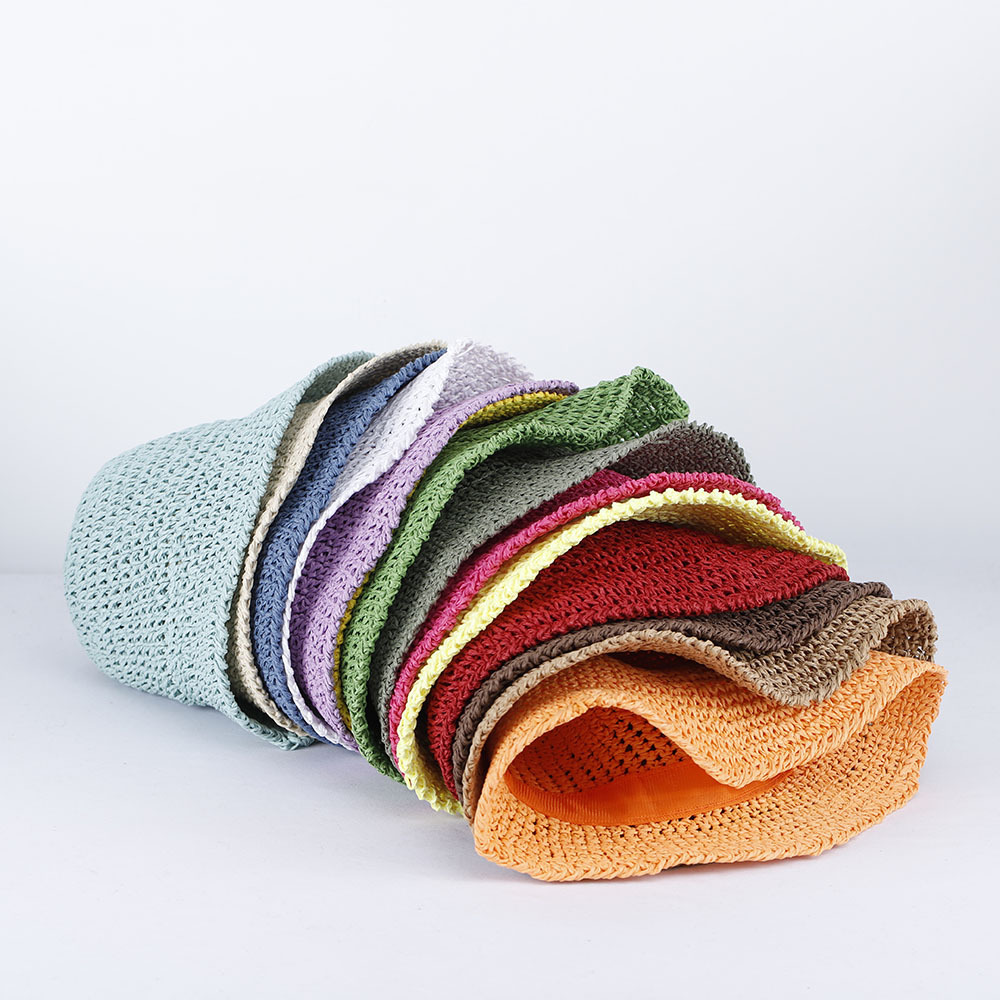 Chapeau de soleil en paille ti - Paper Straw Color avis et prix