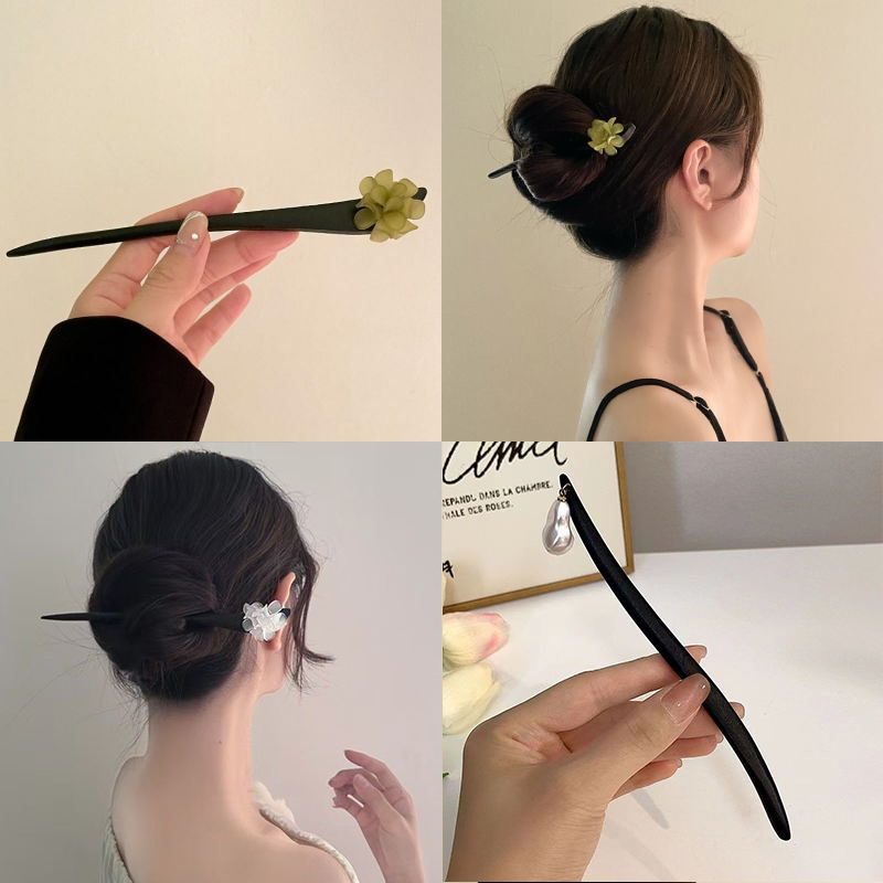 Bâtons de cheveux en bois de S - Event Suppliers avis et prix