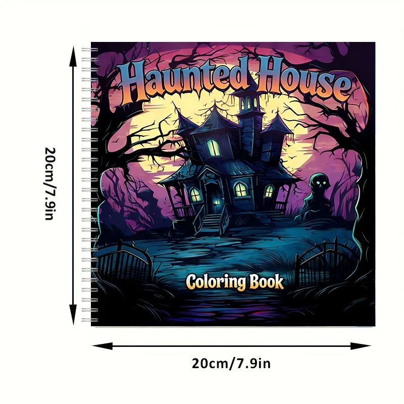 Livre de coloriage Maison Hant - Event Supplies avis et prix