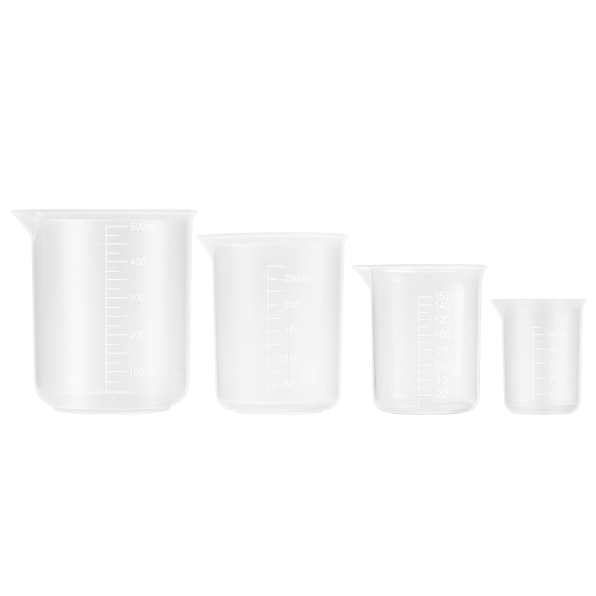 Bécher doseur en plastique Tra - Plastic Cup 50Pcs avis et prix