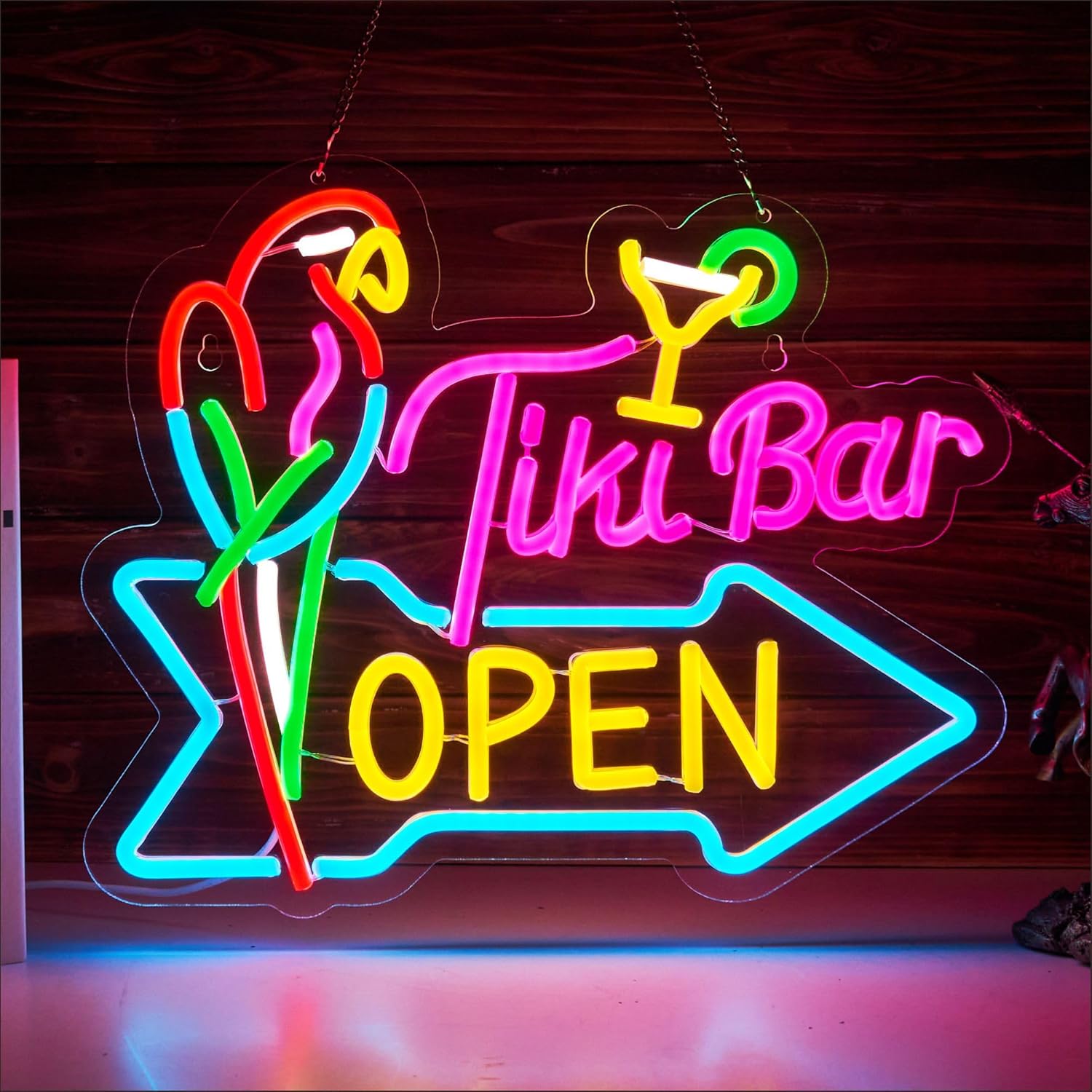 Enseigne néon ouverte pour bar - Neon Sign Party avis et prix