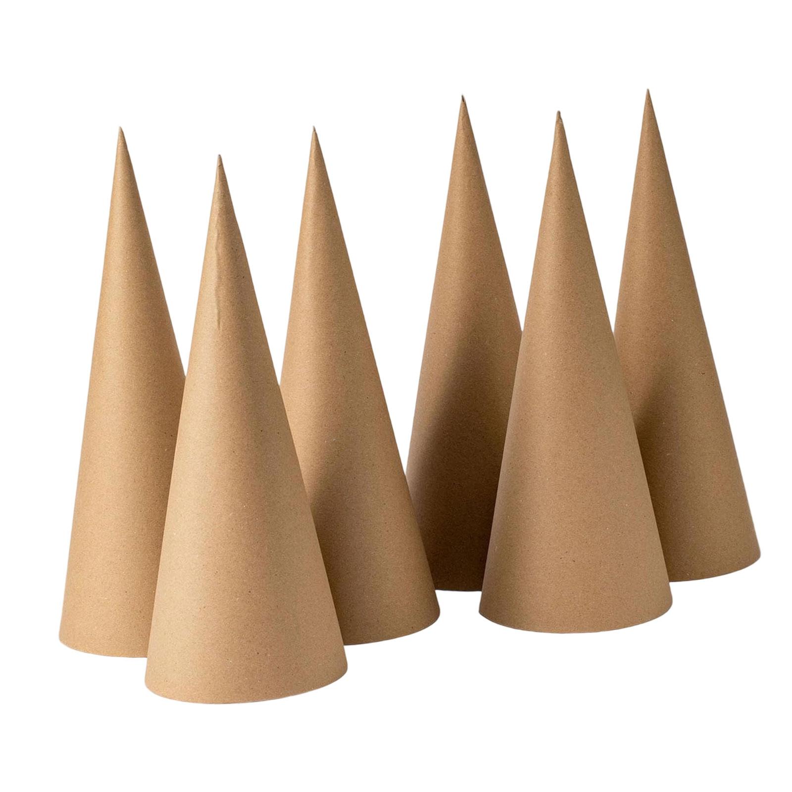 Cônes Mache en papier Kraft 6  - Party Hat Cone avis et prix
