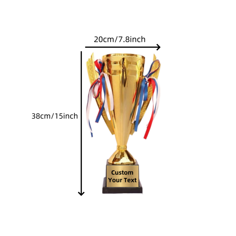 Trophée en or de 11/15 pouces  - Plastic Cup 50Pcs avis et prix