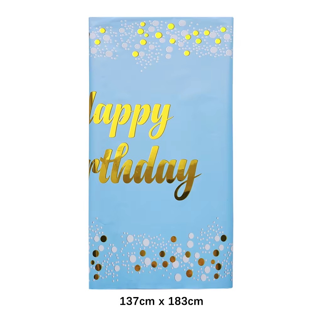 Nappe jetable Joyeux Anniversa - Table Cloth Disposable avis et prix