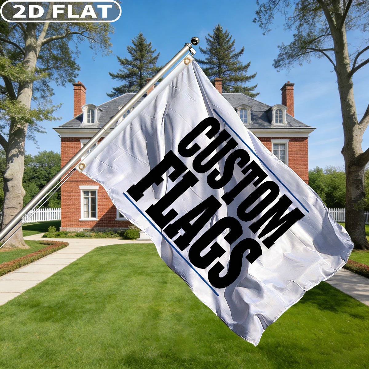 1 drapeau personnalisé avec im - Event & Party Supply avis et prix